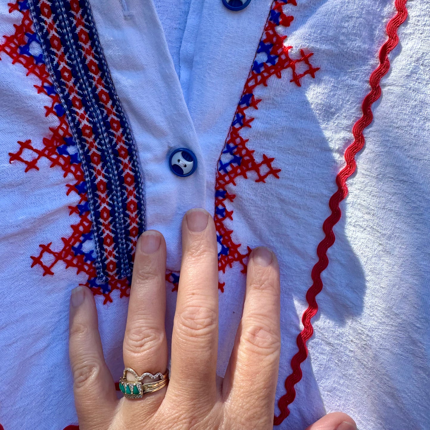 Embroidered tunic