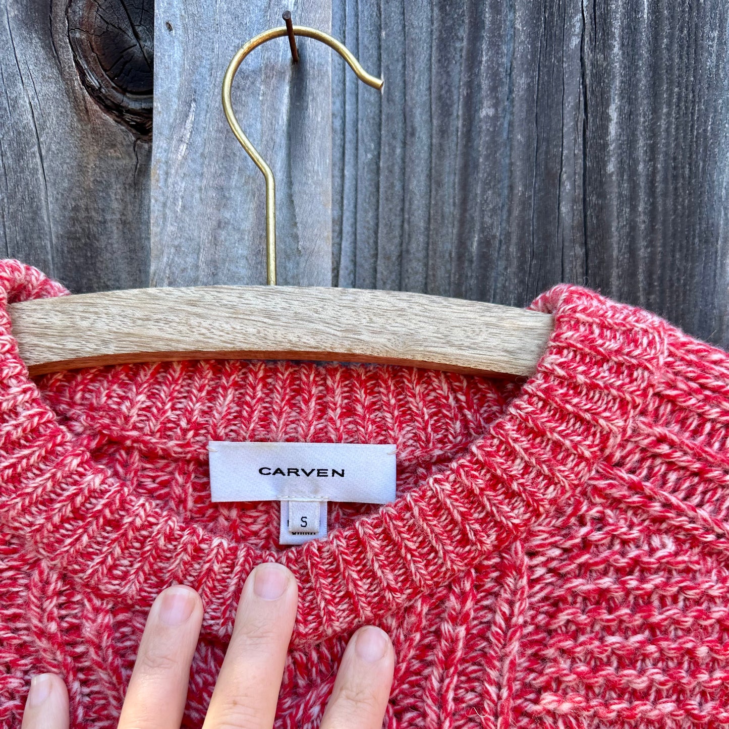Carven Cable Knit Sweater