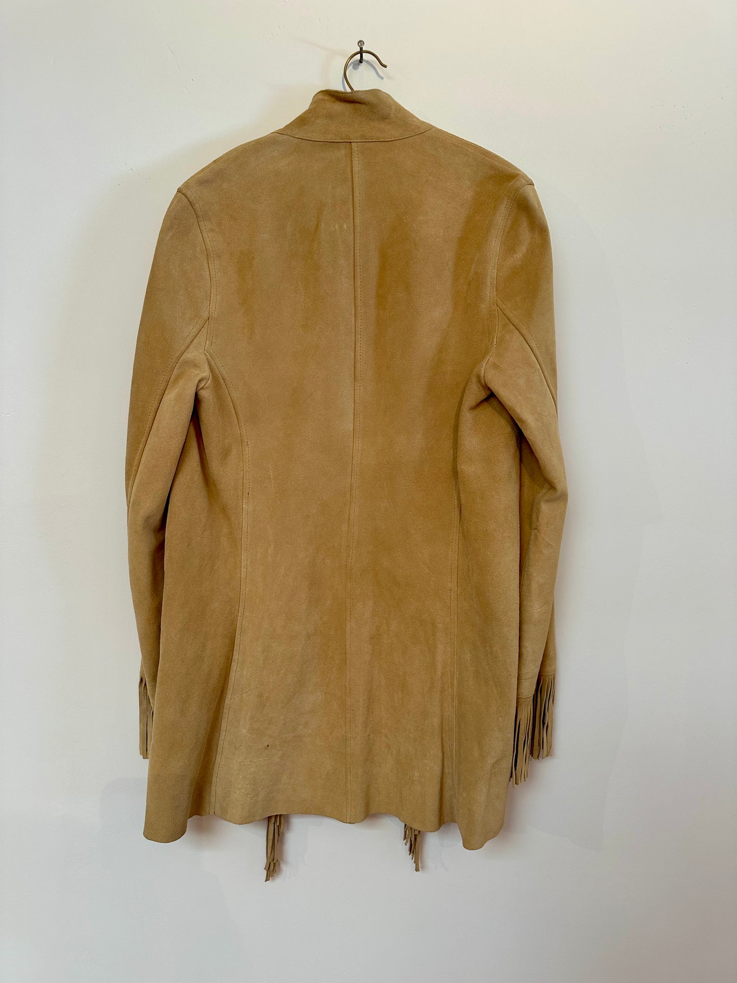 Leather Fringe Jacket