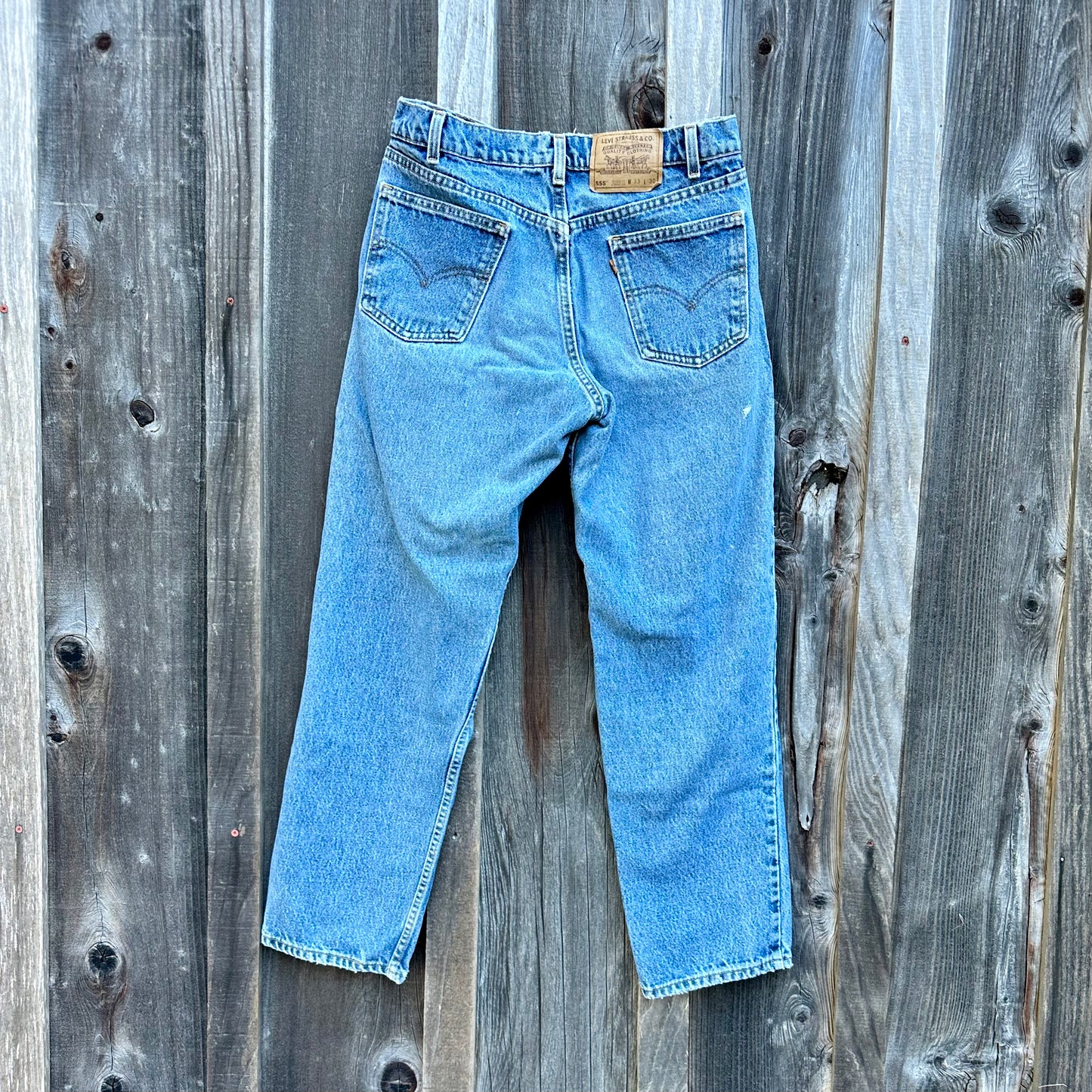 Levi's Orange Tab 555s