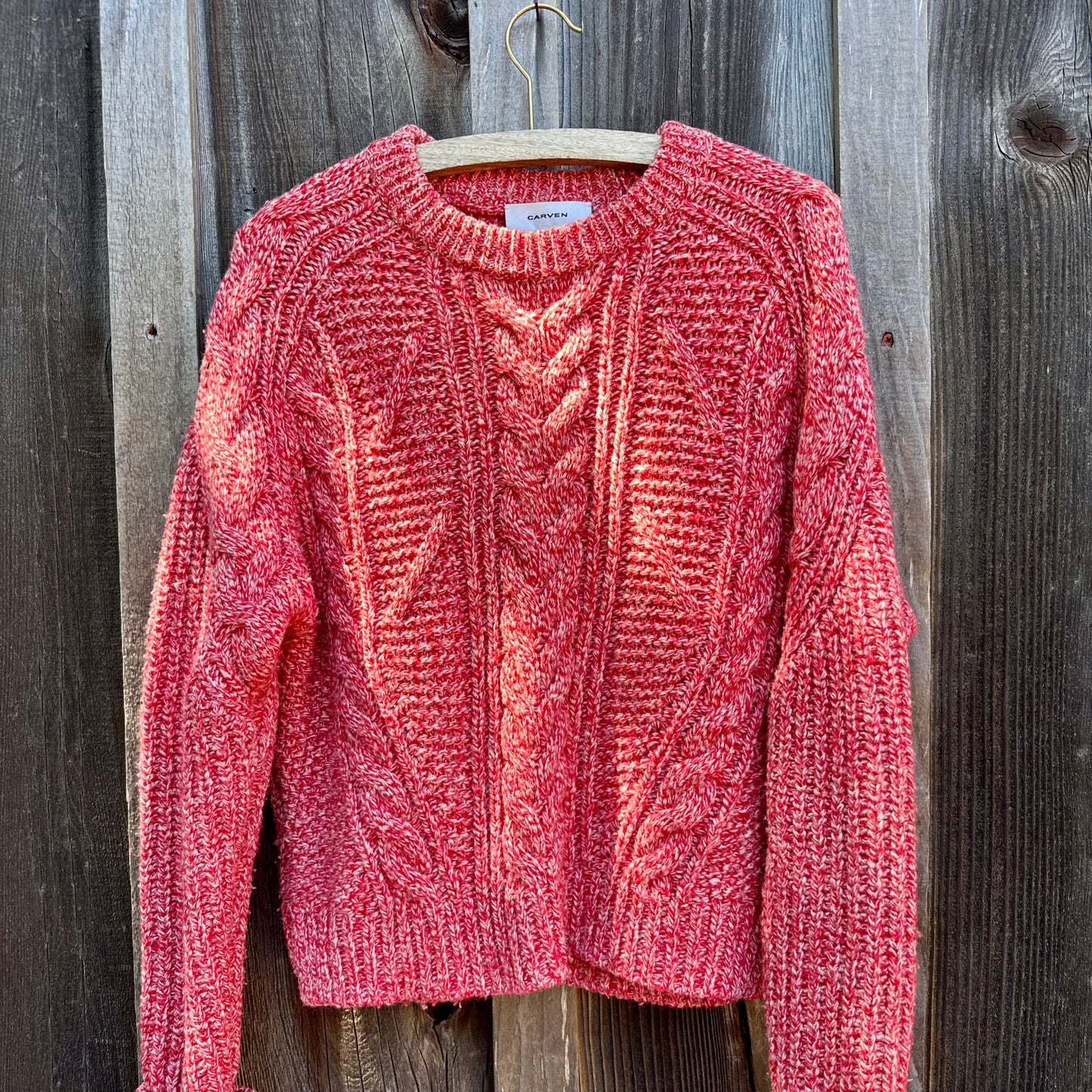 Carven Cable Knit Sweater