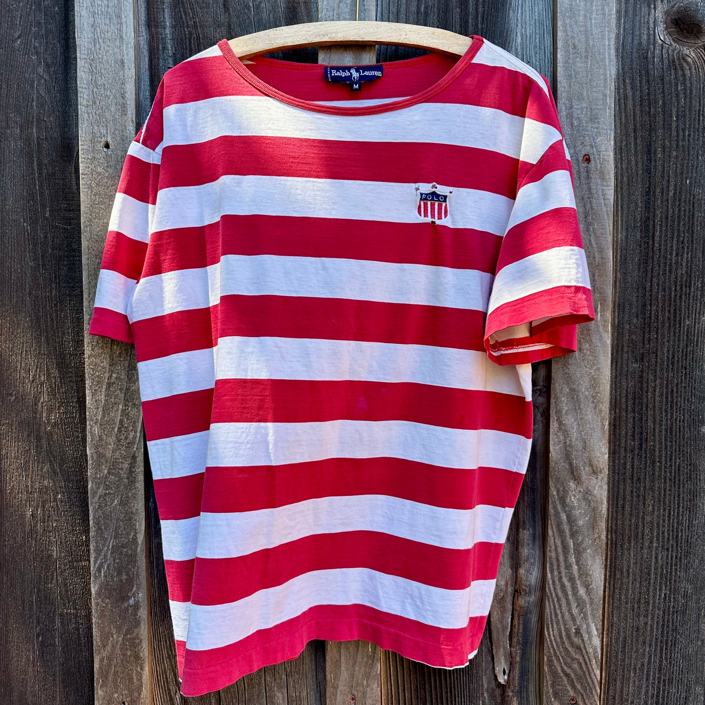 Polo Striped Boatneck Tee
