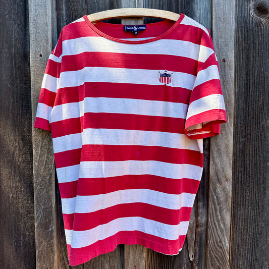 Polo Striped Boatneck Tee