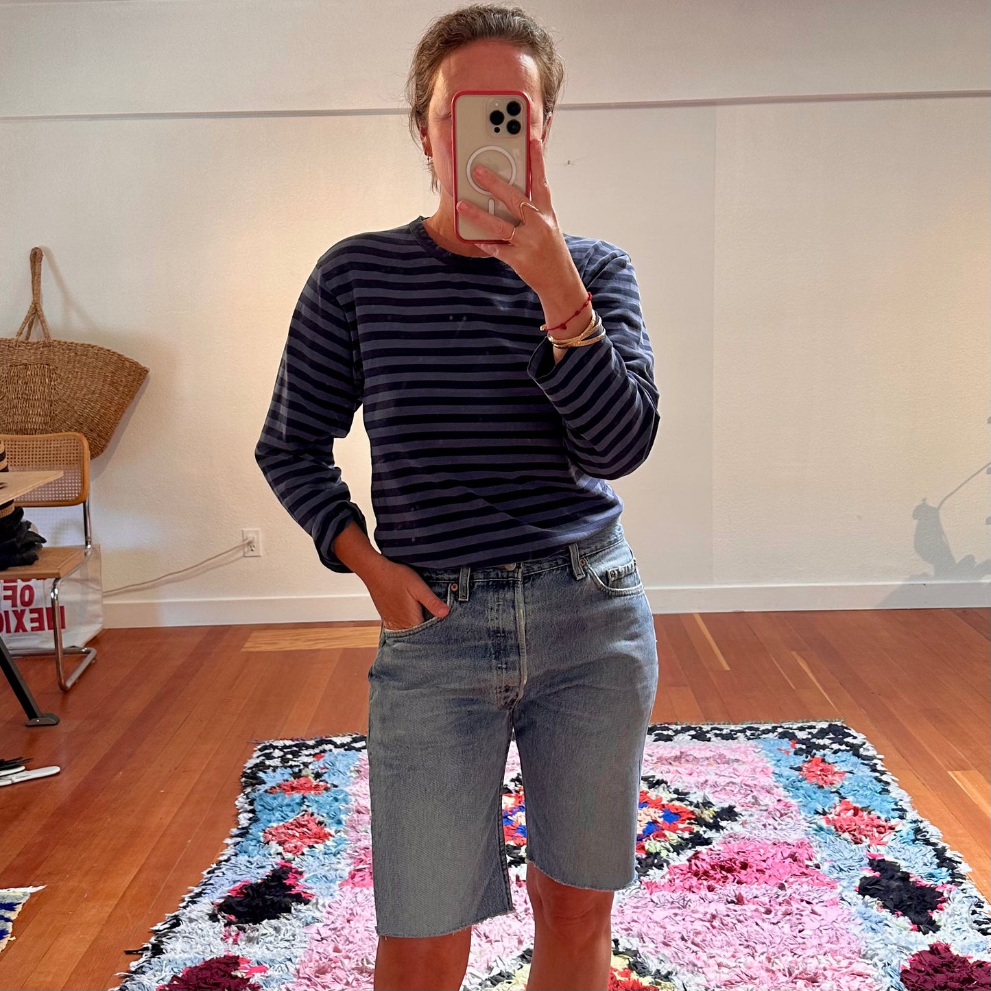 Agnes B Stripped Long Sleeve
