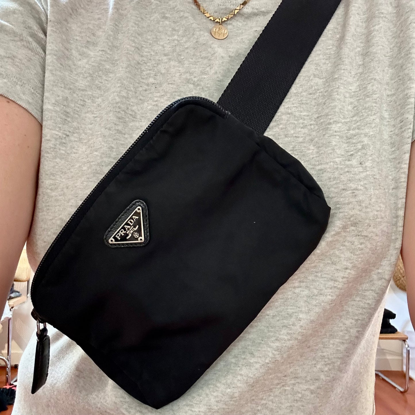 Prada Nylon Waist / Cross Bodybag