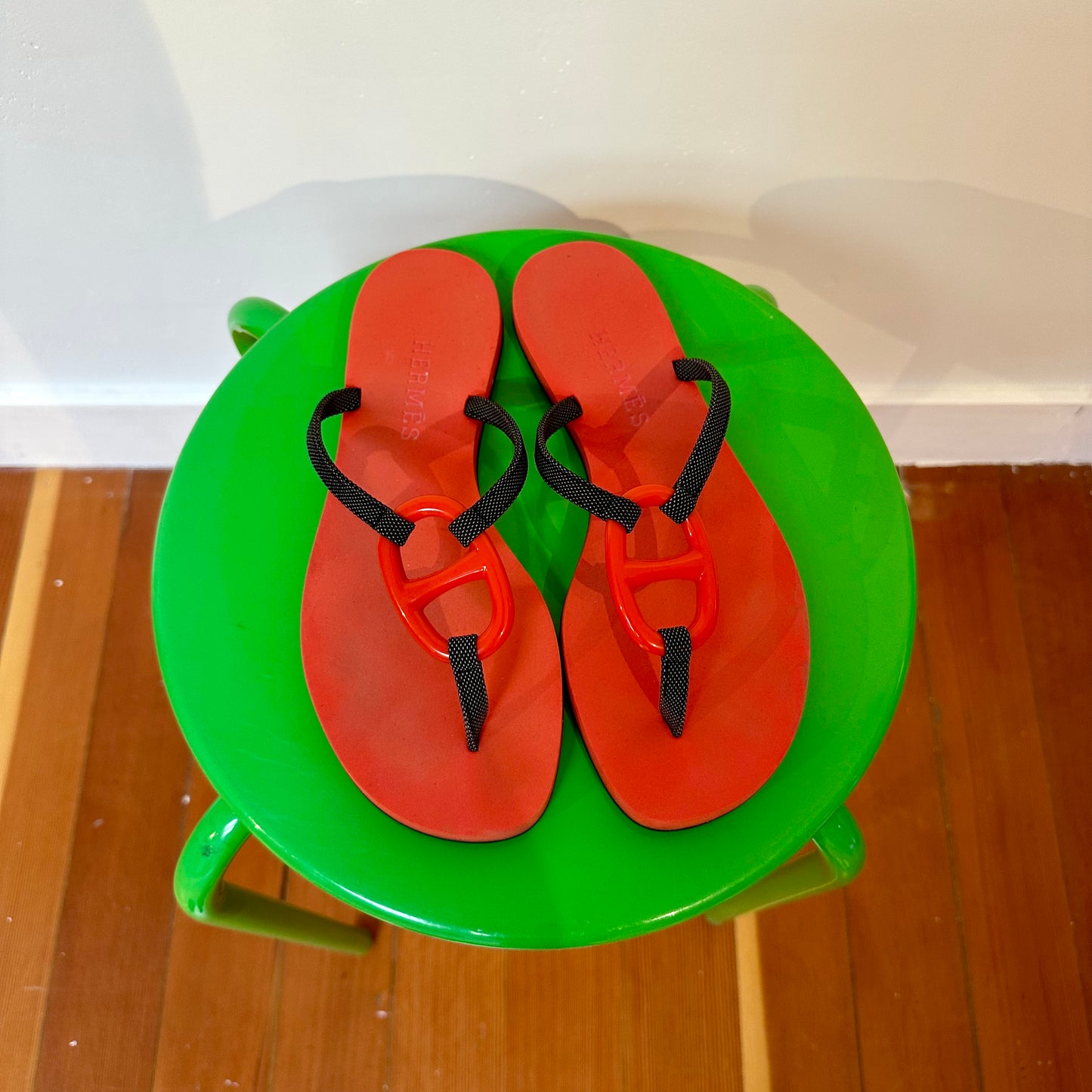 Hermes Flip Flops, Size 6.5