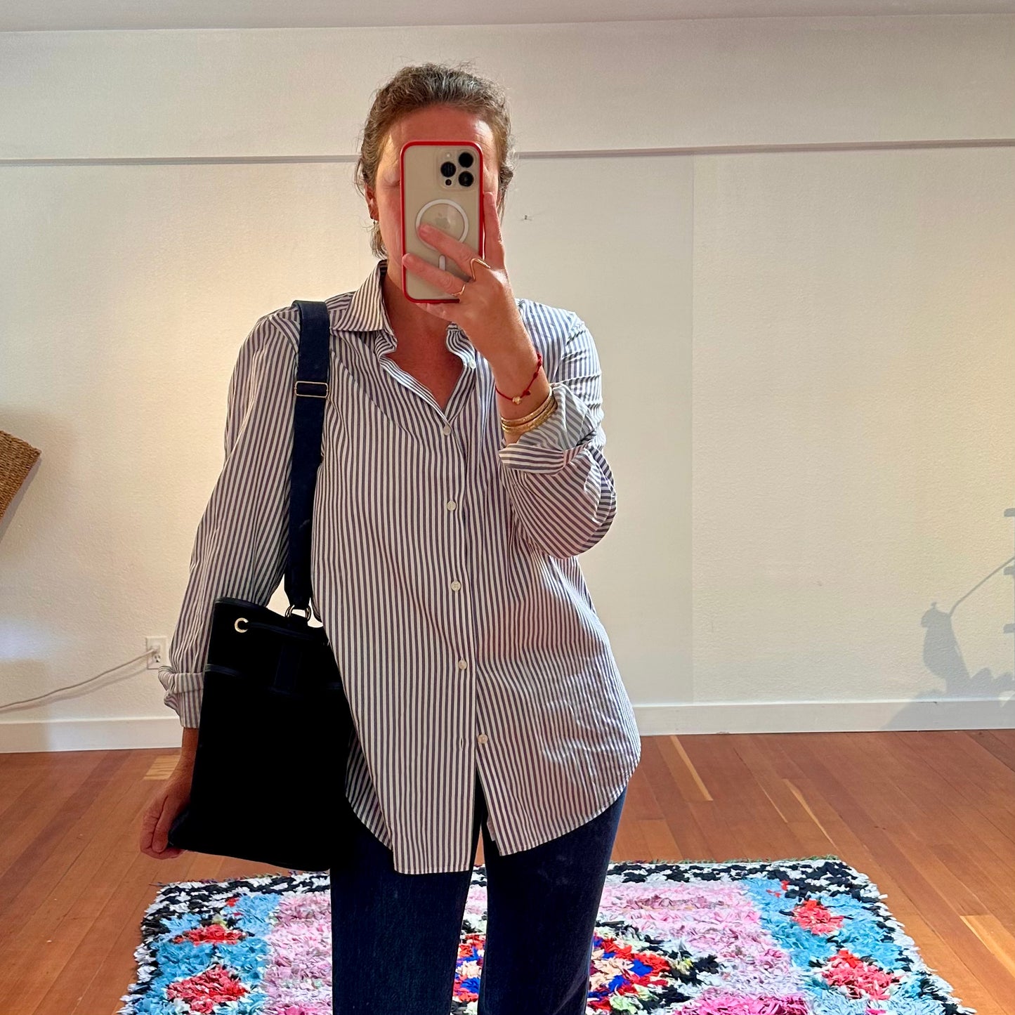 L/UNIFORM Canvas Bucket Bag