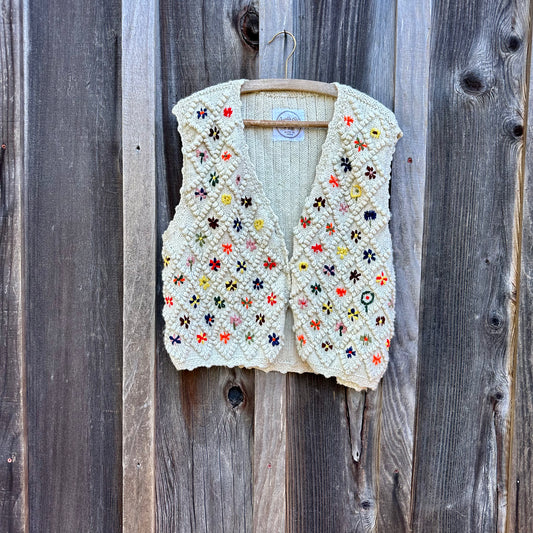 Auntie Oti Floral Vest