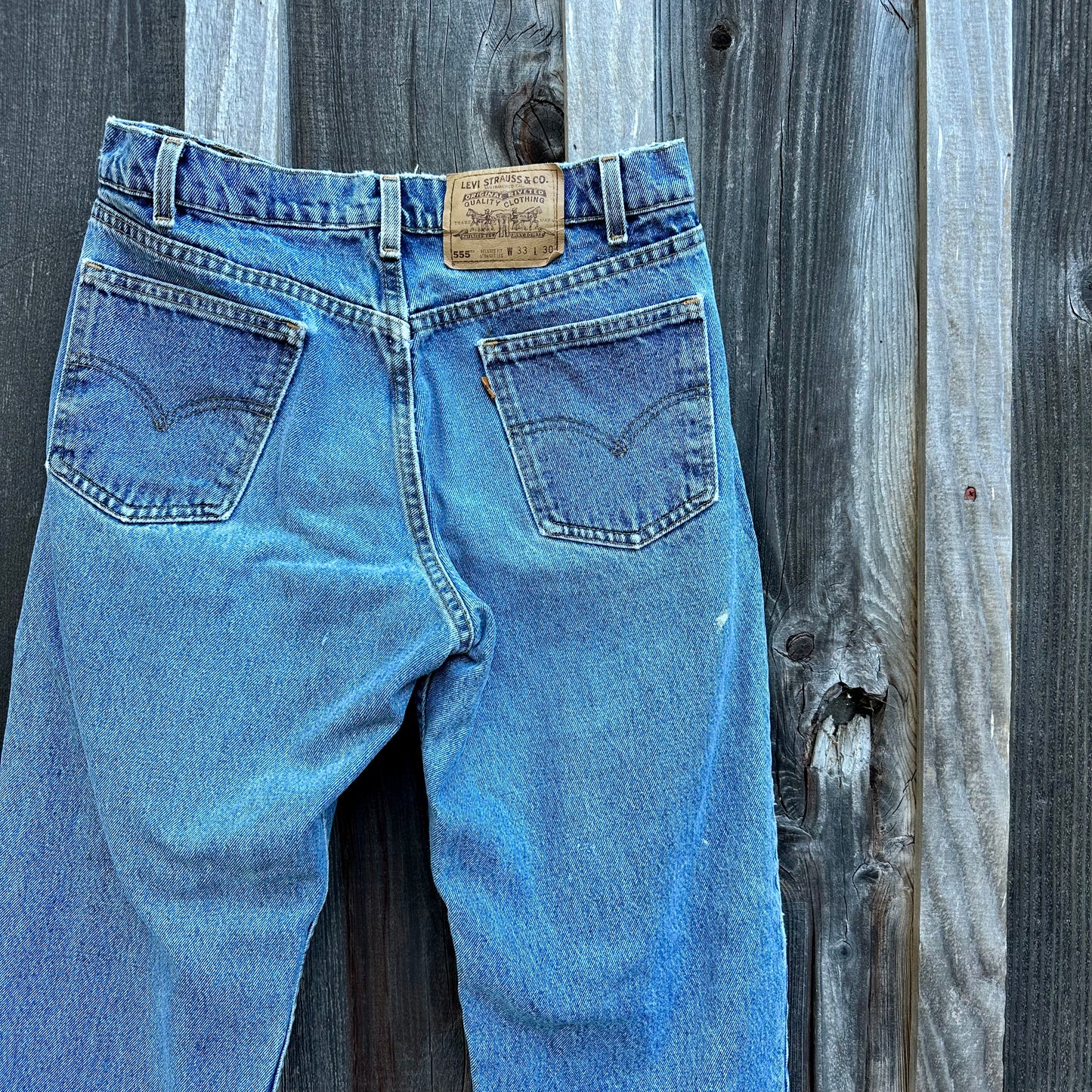 Levi's Orange Tab 555s
